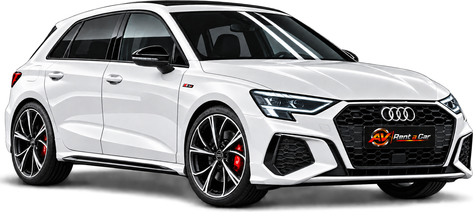Audi A3 Sportback, pamje ballore tre-çerek