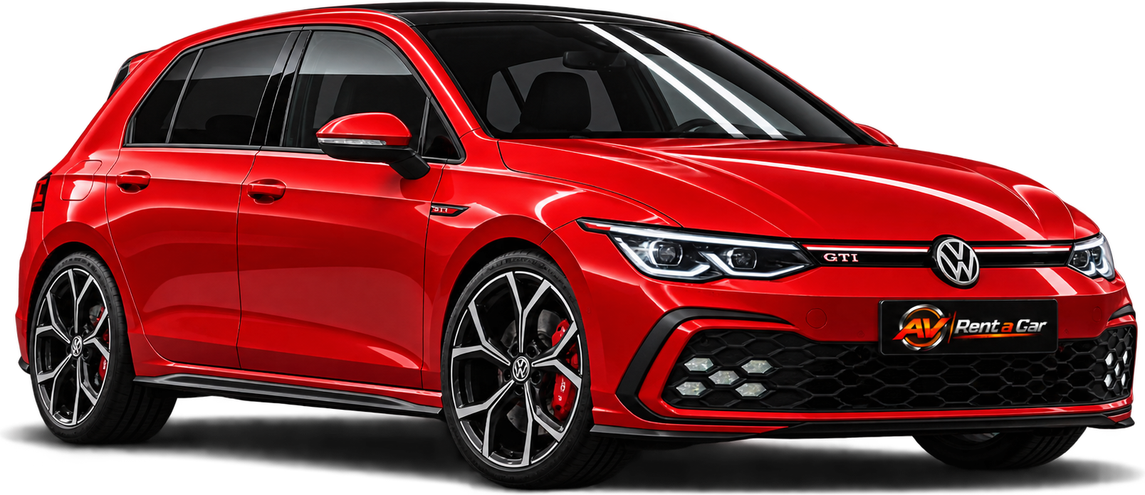 VW Golf 8 GTI, pamje ballore tre-çerek